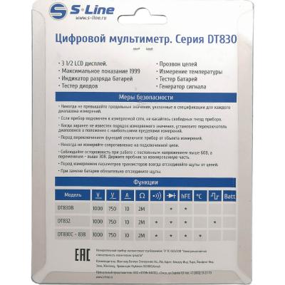 Мультиметр DT-830C S-line/аналог 31270***