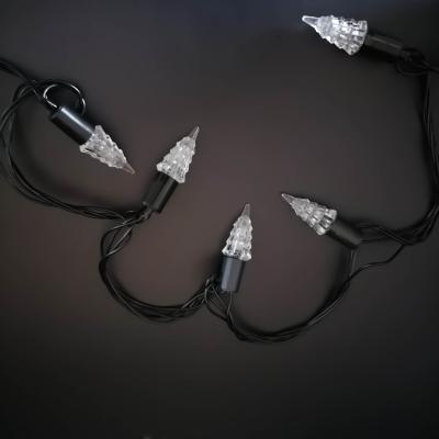 Гирлянда нитевая, 10м, 100LED, RGB, ель рифленая, Ч.П. /70