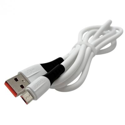 Кабель USB - micro USB, 1,0м, Ugetus X82, силикон, белый