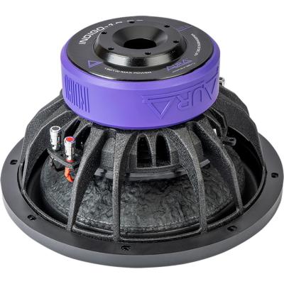 Автосабвуфер AURA INDIGO-12.D2, 751Вт/1501Вт, 2Ом+2Ом 