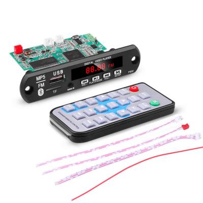 Аудиопанель 12V bluetooth с пультом OT-SPM14 (C100A) MP5