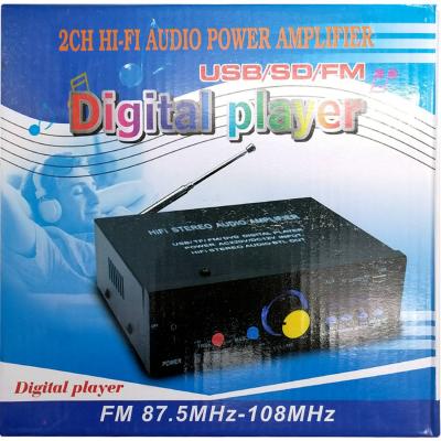 Усилитель звука Kentiger HY806 (2х20Вт, USB, SD, bluetooth, FM)