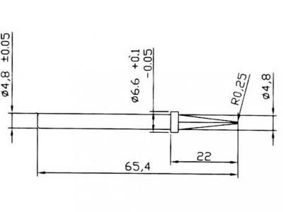Жало для паяльника C1-2, S-Line