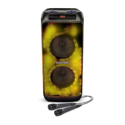 Активная колонка SmartBuy FLAMER, 60 Ватт, MP3, FM, BT, 2 микрофона, SBS-5190***