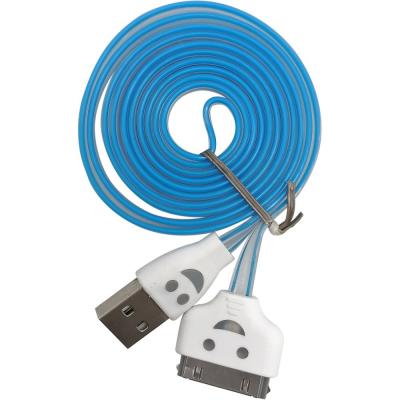Кабель USB - iPhone 30pin, 1,2м, Smartbuy, индикат.зарада (iK-412s)***