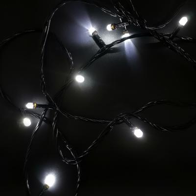 Гирлянда нитевая уличная, 30м, 180LED, 8мм бел. Ч.П. LX-277
