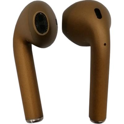 Беспроводные наушники HOCO ES32 Original series Apple, Bluetooth, в кейсе, золото/красный чехол***