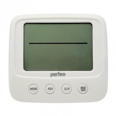 Часы-метеостанция PERFEO Izel, белый