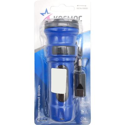 Фонарь ручной КОСМОС Классика Acc102LED (0,5W, акк.300mAh, 2 режима)