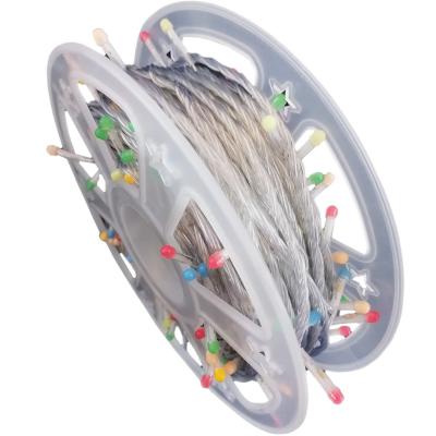 Гирлянда катушка, 50м, 240LED, 5mm, New, RGB, П.П. LX-229