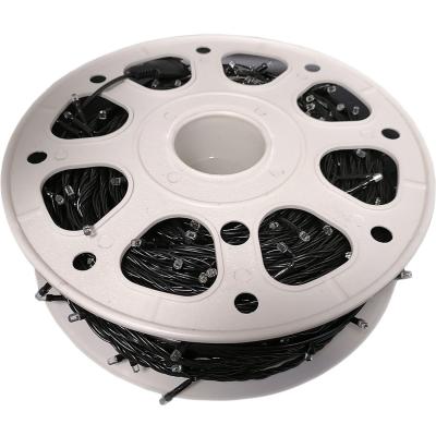 Гирлянда катушка, 100м, 480LED, 5mm, граненый, бел. LX-126
