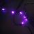 Гирлянда нитевая уличная, 10м, 80LED, фиол./2 LED мерц, Ч.П. LX-219