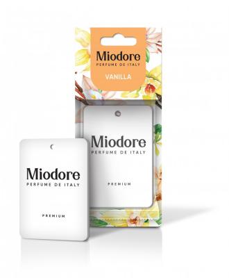 Ароматизатор картонный MIODORE (ВАНИЛЬ)