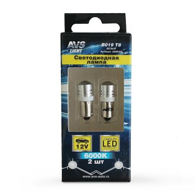 LED лампы AVS B019 T8 (BA9S) 1W T4W, белый