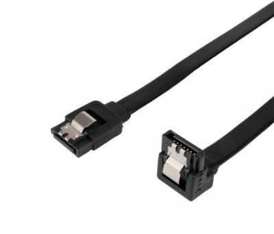 Кабель интерфейсный SATA Cablexpert CC-SATAM-DATA90-BL-30CM, 30см, 7pin/7pin, угловой