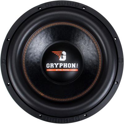 Автосабвуфер DL Audio Gryphon Pro 15 V2 (динамик), 500Вт, 2Ом+2Ом***