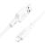 Кабель USB - Lightning 8pin, 1,0м, BOROFONE BX70, 2.4A, белый 