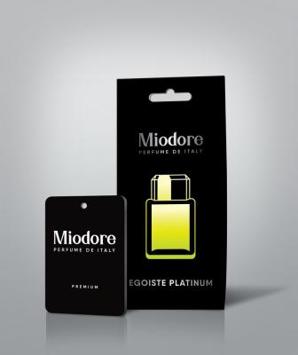 Ароматизатор картонный MIODORE Egoiste platinum (по мотивам Egoistе Platinum (Chanel))