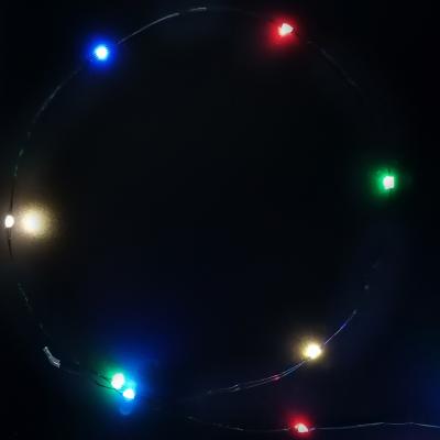 Гирлянда провол. 20м./200led, РОСА RGB З.П. LX-321