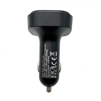 FM модулятор Borofone BC59, Bluetooth 5.4, 2USB+USB-C, черный 