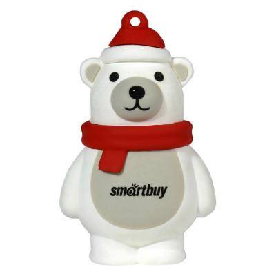 USB накопитель Smartbuy 32GB NY series Белый Медведь (SB32GPolarBear)