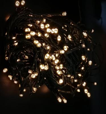 Гирлянда нитевая, 14,4м, 192LED, т.бел. таймер, 3*AA, З.П. Luca String Light Экстра/83786/