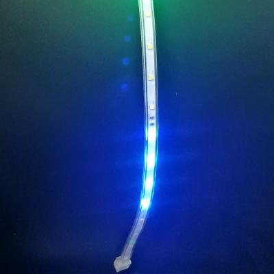 Гирлянда дюралайт, уличная, 10м, LED, RGB, плоская, LX-123