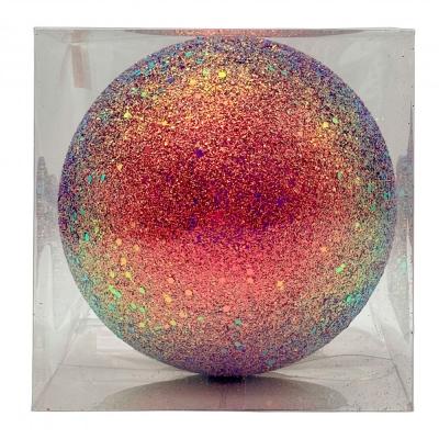 Игрушка ёлочная, 15см; 26003, 1шт; фиолет.