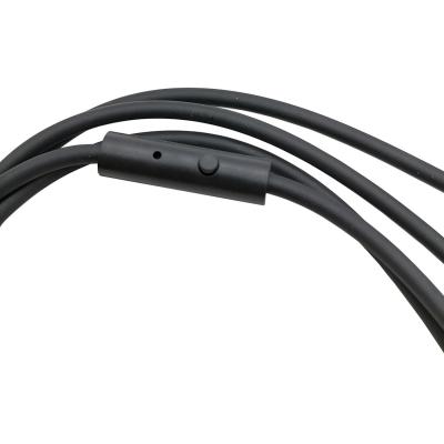 Jack 3,5mm - Jack 3,5mm 1,0м stereo HOCO UPA12 Series (with Mic), черный