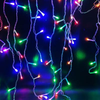 Гирлянда бахрома, 4,0м/0,4-0,6м, LED, RGB, П.П. LX-35