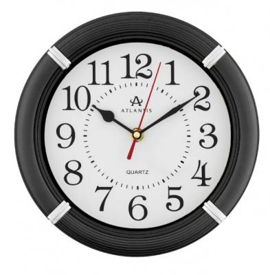 Часы настенные Atlantis TLD-6049 черный (black)