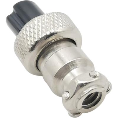 MIC12 (GX12) гнездо 6pin, на кабель (5А, 125В)