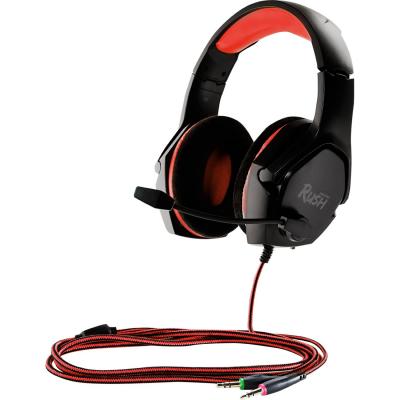 Игровая гарнитура Smartbuy RUSH ASPID, 40мм, переходник для ПК, черн/красн (SBHG-9740)
