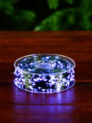 Гирлянда провол. 100м, 1000LED, РОСА бел. З.П. LX-440 пульт