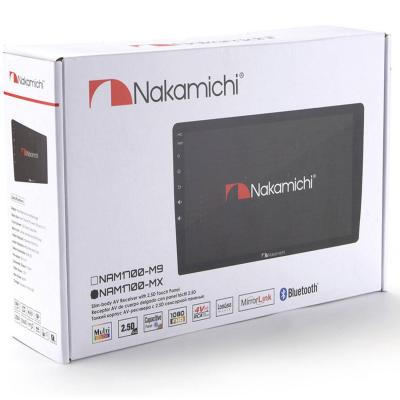 Автомагнитола 2DIN 10" Nakamichi NAK-NAM1700MX, Bluetooth, 4*50Вт