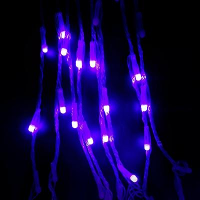 Гирлянда водопад, 3,0м/3,0м, 280LED New син. П.П. LX-259