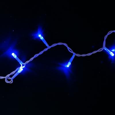 Гирлянда дождь, уличная, 3,0м/3,0м, 600LED, син. бел., Б.П., LX-30