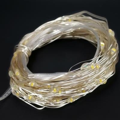 Гирлянда провол. 10м, 1000LED, РОСА т.бел. LX-197