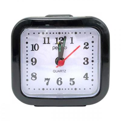 Часы-будильник PERFEO Quartz PF-TC-004, прямоугольные, 8*7,5 см, черный