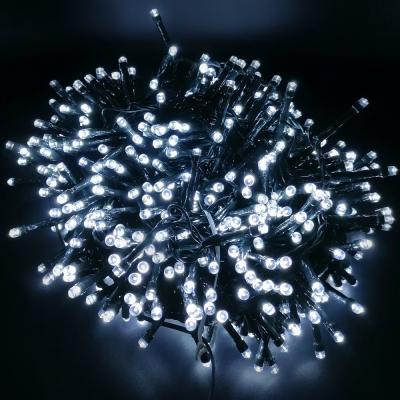 Гирлянда нитевая, 11м, 550LED, х.бел. 8 функций, Luca Snake Light /83773/