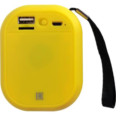 Активная колонка SmartBuy BLOOM, 3 Ватт, MP3, FM-радио, BT, желтая (SBS-170)***