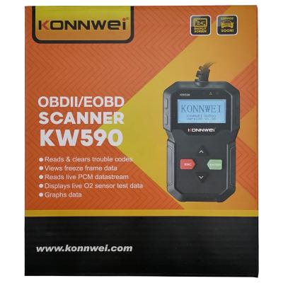 Сканер диагностический KONNWEI KW-590 (OBD2/EOBD+CAN)