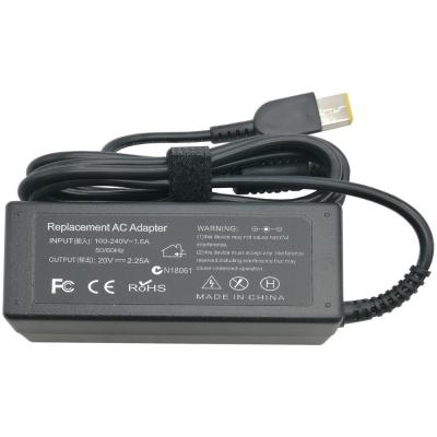 Блок питания импульсный 20V  2,25A USB TYPE with PIN, "Lenovo"