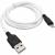 Кабель USB - Lightning 8pin, 1,0м, HOCO X21 Plus Silicone 2.4A, черный/белый
