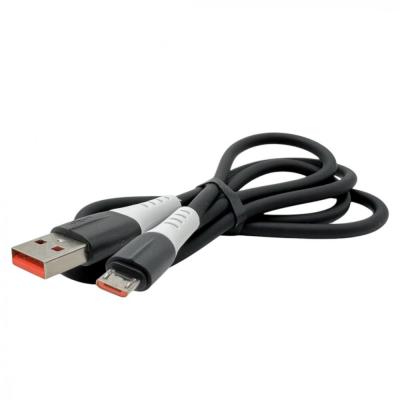 Кабель USB - micro USB, 1,0м, Ugetus X82, силикон, черный