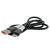 Кабель USB - micro USB, 1,0м, Ugetus X82, силикон, черный
