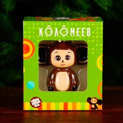 Игрушка ёлочная, 1шт. 9см. Чебурашка