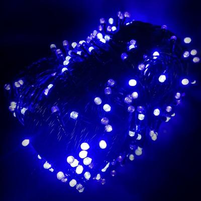 Гирлянда нитевая уличная,100м, 480LED, 8мм син. Ч.П. LX-287