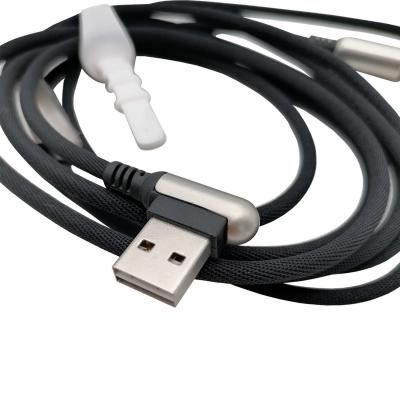 Кабель 2 в 1 USB - Lightning 8pin+micro USB, 1,5м, HOCO U17 Series, черный