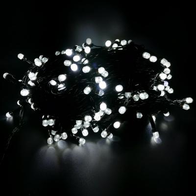 Гирлянда нитевая уличная, 30м, 180LED, 8мм бел. Ч.П. LX-277